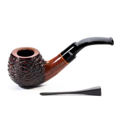 Pipe Santambrogio Rusticated Bent Apple