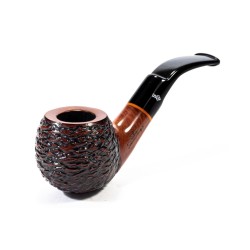 Pipe Santambrogio Rusticated Bent Apple