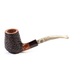 Pipe Santambrogio Rusticated Bent Billiard