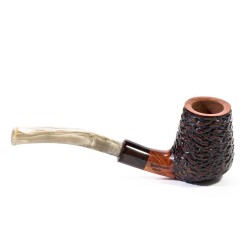 Pipe Santambrogio Rusticated Bent Billiard