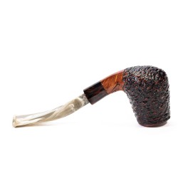 Pipe Santambrogio Rusticated Bent Billiard