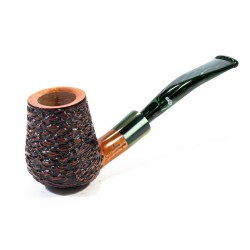 Pipe Santambrogio Rusticated Bent Billiard