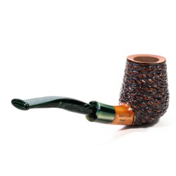 Pipe Santambrogio Rusticated Bent Billiard