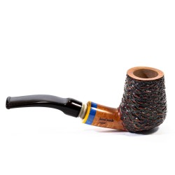 Pipe Santambrogio Rusticated Bent Billiard