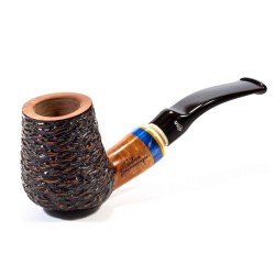 Pipe Santambrogio Rusticated Bent Billiard