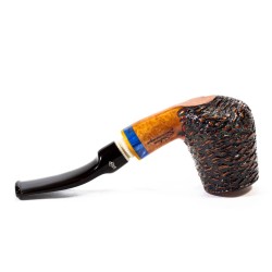 Pipe Santambrogio Rusticated Bent Billiard