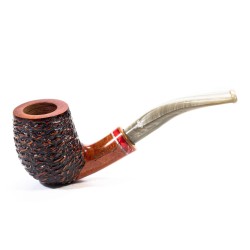 Pipe Santambrogio Rusticated Bent Billiard