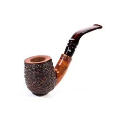 Pipe Santambrogio Rusticated Bent Billiard