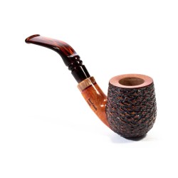 Pipe Santambrogio Rusticated Bent Billiard