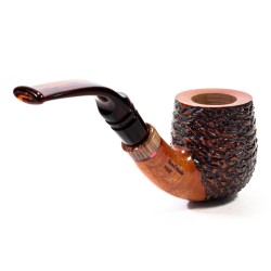 Pipe Santambrogio Rusticated Bent Billiard