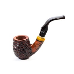 Pipe Santambrogio Rusticated Bent Billiard