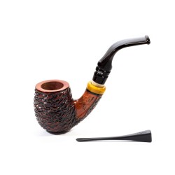 Pipe Santambrogio Rusticated Bent Billiard