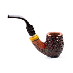 Pipe Santambrogio Rusticated Bent Billiard