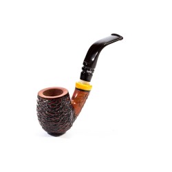 Pipe Santambrogio Rusticated Bent Billiard