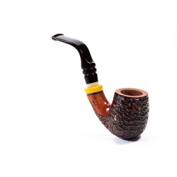 Pipe Santambrogio Rusticated Bent Billiard