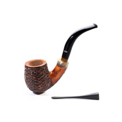 Pipe Santambrogio Rusticated Bent Billiard