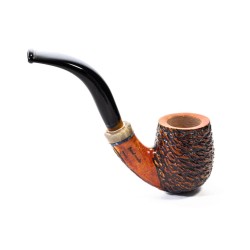 Pipe Santambrogio Rusticated Bent Billiard