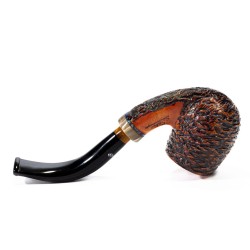 Pipe Santambrogio Rusticated Bent Billiard