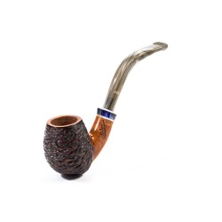 Pipe Santambrogio Rusticated Bent