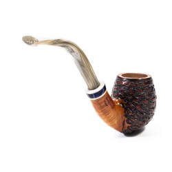 Pipe Santambrogio Rusticated Bent