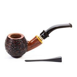 Pipe Santambrogio Rusticated Bent Apple