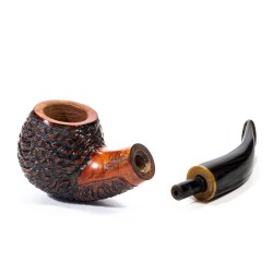 Pipe Santambrogio Rusticated Bent Apple