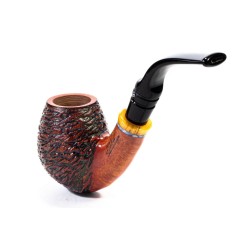 Pipa in Radica Santambrogio Rusticata Full Bent