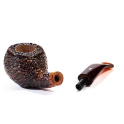 Pipe Santambrogio Rusticated Bent Apple