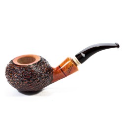 Pipe Santambrogio Rusticated Bent Tomato