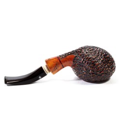 Pipe Santambrogio Rusticated Bent Tomato