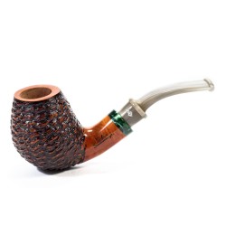 Pipe Santambrogio Rusticated Bent Apple