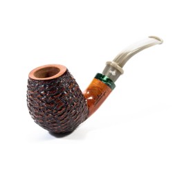 Pipe Santambrogio Rusticated Bent Apple