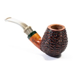 Pipe Santambrogio Rusticated Bent Apple