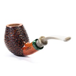 Pipe Santambrogio Rusticated Bent Apple