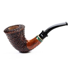 Pipe Santambrogio Rusticated Calabash