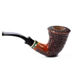 Pipe Santambrogio Rusticated Calabash