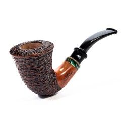 Pipe Santambrogio Rusticated Calabash