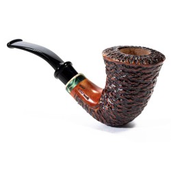 Pipe Santambrogio Rusticated Calabash