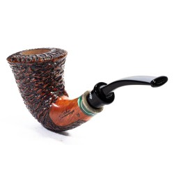 Pipe Santambrogio Rusticated Calabash