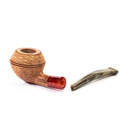 Briar Pipe Santambrogio Rusticated Rhodesian