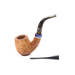 Pipa Santambrogio Rusticata Naturale Bent Billiard