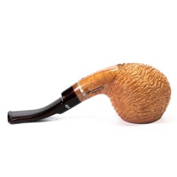 Pipe Santambrogio Rusticated Natural Bent Apple