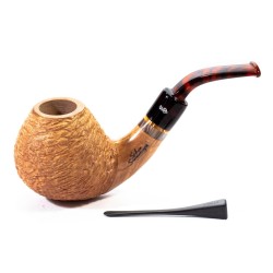 Pipe Santambrogio Rusticated Natural Bent Apple