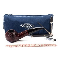 Pipa Savinelli One Starter Kit 321 Rusticata Author