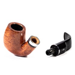 Pipa Savinelli Minerva Liscia 614 Bent Billiard