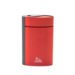 Lubinski Pisa Jet Flame Lighter Anthracite & Red