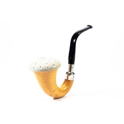 Pipa CPW Calabash Liscia Cap in Schiuma