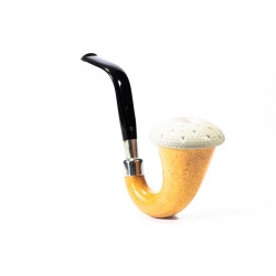 Pipa CPW Calabash Liscia Cap in Schiuma