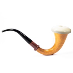 Pipa CPW Calabash Liscia Cap in Schiuma