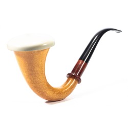 Pipa CPW Calabash Liscia Cap in Schiuma